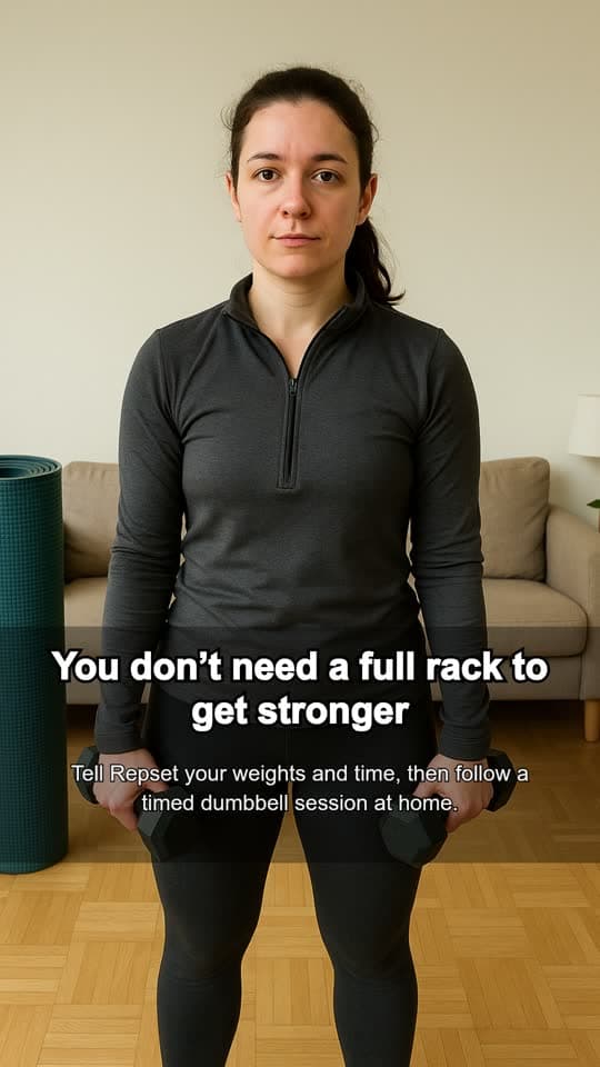 A vertical UGC ad exported from Reelfinn, with its caption burned in.
